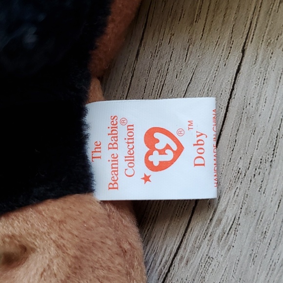 Doby the Doberman Ty Beanie Baby - Picture 4 of 8